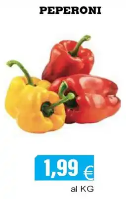 Centro frutta Peperoni offerta