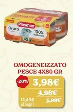 Iperbimbo Plasmon Orata offerta