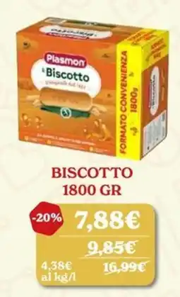Iperbimbo Plasmon Biscotto offerta
