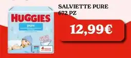 Iperbimbo Salviette pure Huggies offerta