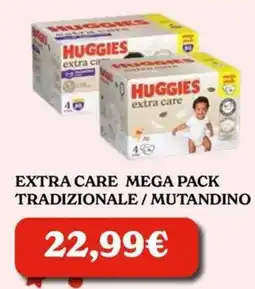 Iperbimbo Huggies extra care offerta