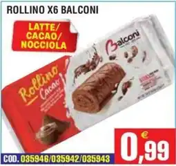 Immenso Cash Rollino Cacao Balconi offerta