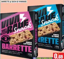 Immenso Cash Vivaraide Snack Barrette offerta