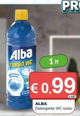 Mister Risparmio Alba Detergente WC turbo offerta