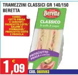 Immenso Cash Tramezzini classici Beretta offerta
