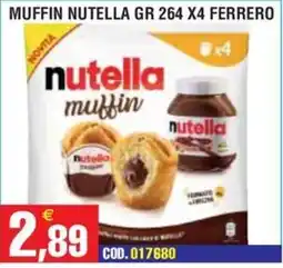 Immenso Cash Nutella muffin offerta