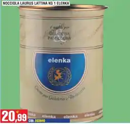 Immenso Cash Nocciola Laurus Lattina Elenka offerta