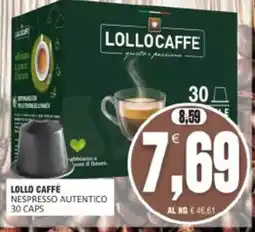 Vicino a te supermercati Lollo Caffè Nespresso Autentico offerta