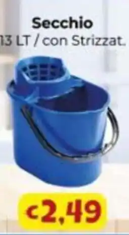Le Bolle di Giù Giù Secchio con Strizzat. offerta