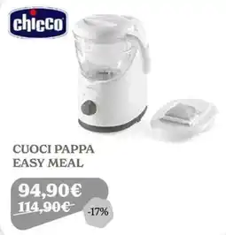 Iperbimbo Chicco cuoci pappa easy meal offerta
