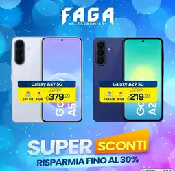 Faga Electronics Galaxy A57 5G offerta