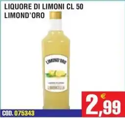 Immenso Cash Liquore di limoni Limond'Oro offerta