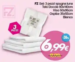 Franzy's FZ Set 3 pezzi spugna luna offerta