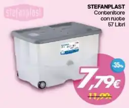 Franzy's Stefanplast Contenitore con ruote offerta