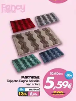 Franzy's Fancyhome Tappeto Bagno Scintilla offerta