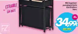 Franzy's FZ Organizer portabiancheria Nero offerta