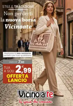 Vicino a te supermercati Borsa Vicinoate offerta
