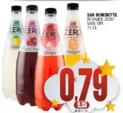 Vicino a te supermercati San Benedetto bevande zero offerta