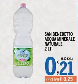 Gruppo Pascar San Benedetto acqua minerale naturale offerta