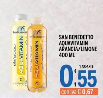 San Benedetto Aquavitamin Arancia/Limone