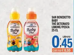 Gruppo Pascar San Benedetto Baby Thè offerta