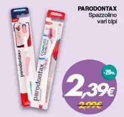 Franzy's Parodontax spazzolino offerta