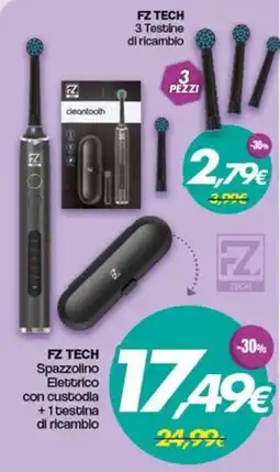 Franzy's FZ TECH Spazzolino Elettrico offerta