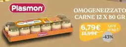 Iperbimbo Plasmon omogeneizzato carne offerta