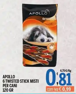 Gruppo Pascar Apollo 6 Twisted Stick Misti per cani offerta