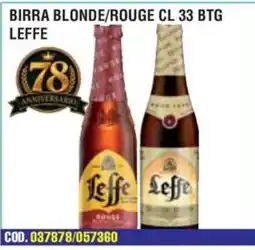 Immenso Cash Birra blonde/rouge Leffe offerta