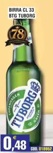 Immenso Cash Birra Tuborg offerta