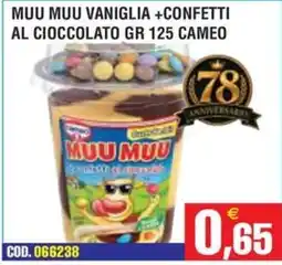 Immenso Cash Muu Muu vaniglia offerta