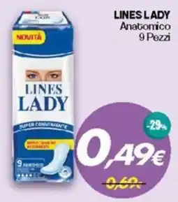 Franzy's Lines Lady Anatomico offerta