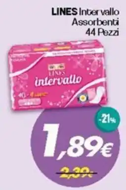 Franzy's Lines intervallo assorbenti offerta