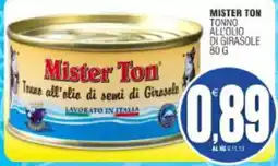 Vicino a te supermercati Mister Ton Tonno all'olio di semi di Girasole offerta