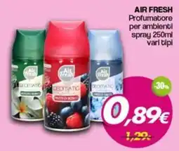 Franzy's Air Fresh profumatore per ambienti offerta