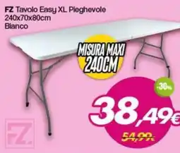 Franzy's FZ Tavolo Easy XL Pieghevole offerta