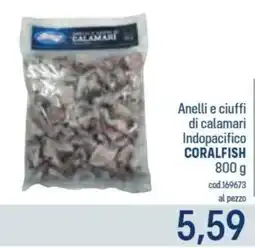 Talento Professional Store Anelli e ciuffi di calamari Indopacifico Coralfish offerta