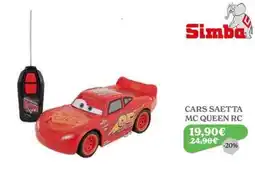 Iperbimbo Cars Saetta Mc Queen RC offerta