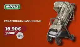 Iperbimbo Parapioggia passeggino offerta