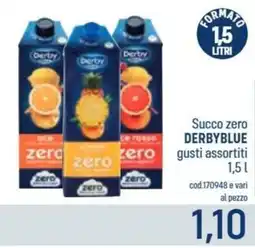 Talento Professional Store Succo zero Derby Blue offerta