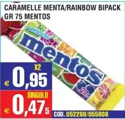 Immenso Cash Caramelle menta/rainbow offerta