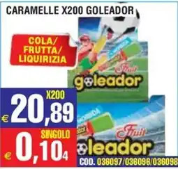 Immenso Cash Caramelle Fruit goleader offerta