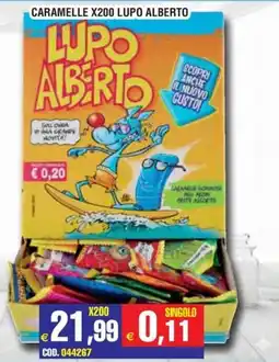 Immenso Cash Caramelle Lup Alberto offerta
