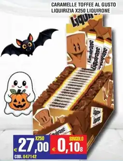 Immenso Cash Caramelle toffee liquirone offerta