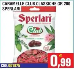 Immenso Cash Caramelle club classiche Sperlari offerta