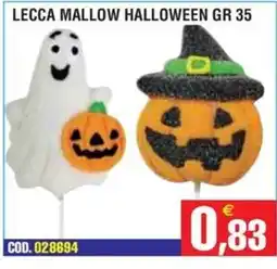 Immenso Cash Lecca mallow halloween offerta