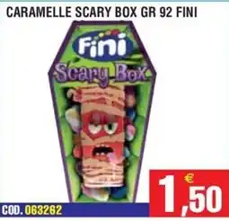 Immenso Cash Caramelle Scary Box Fini offerta