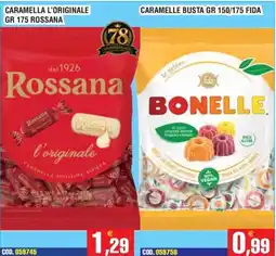 Immenso Cash Rossana l'originale offerta