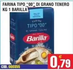 Immenso Cash Farina tipo "00" di grano tenero Barilla offerta